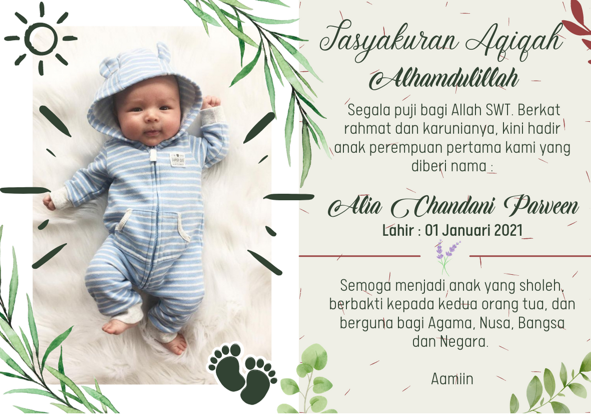 Detail Background Kartu Aqiqah Bayi Laki Laki Nomer 23