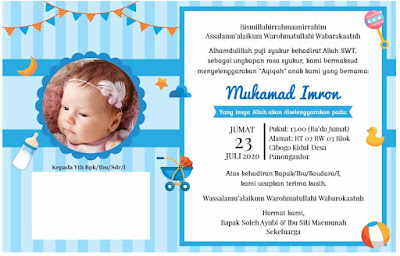 Detail Background Kartu Aqiqah Bayi Laki Laki Nomer 33