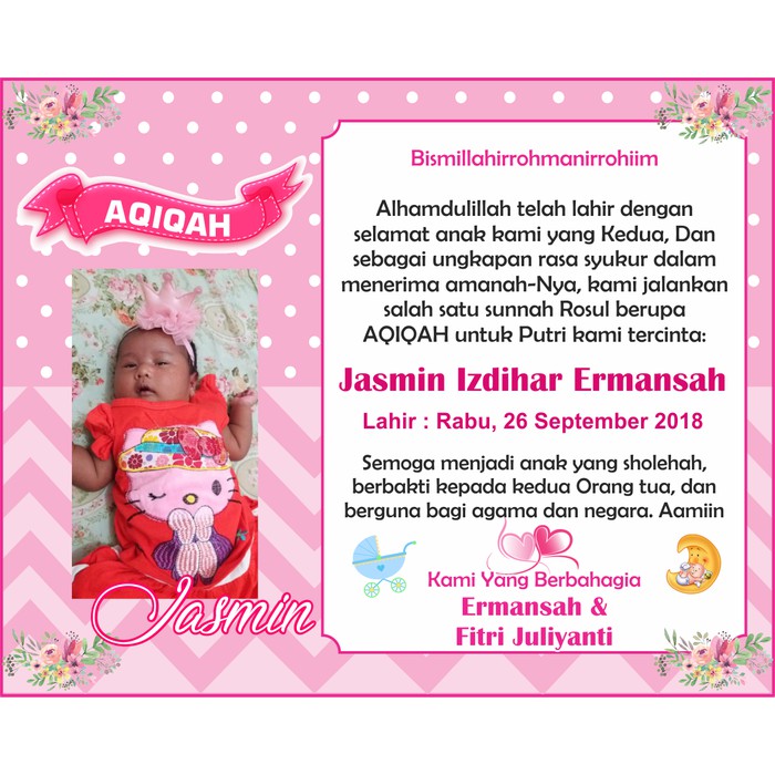 Detail Background Kartu Aqiqah Bayi Laki Laki Nomer 48