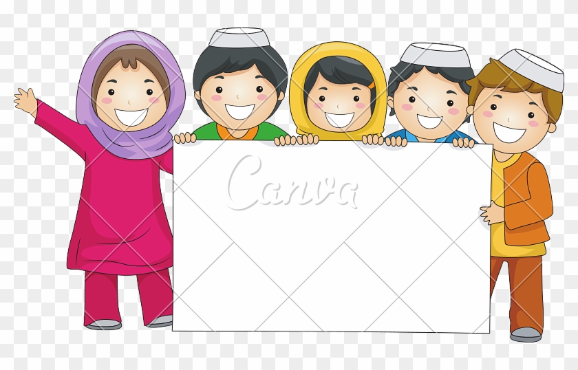 Detail Background Kartun Anak Muslim Nomer 4