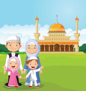 Detail Background Kartun Anak Muslim Nomer 29