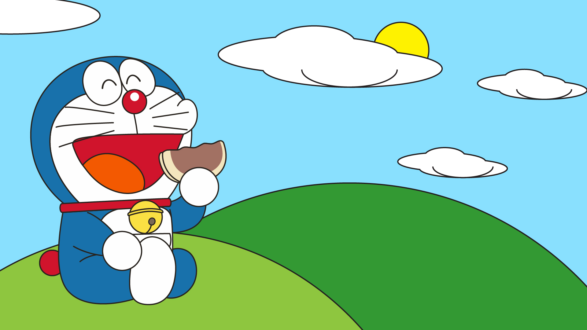 Detail Background Kartun Doraemon Nomer 9