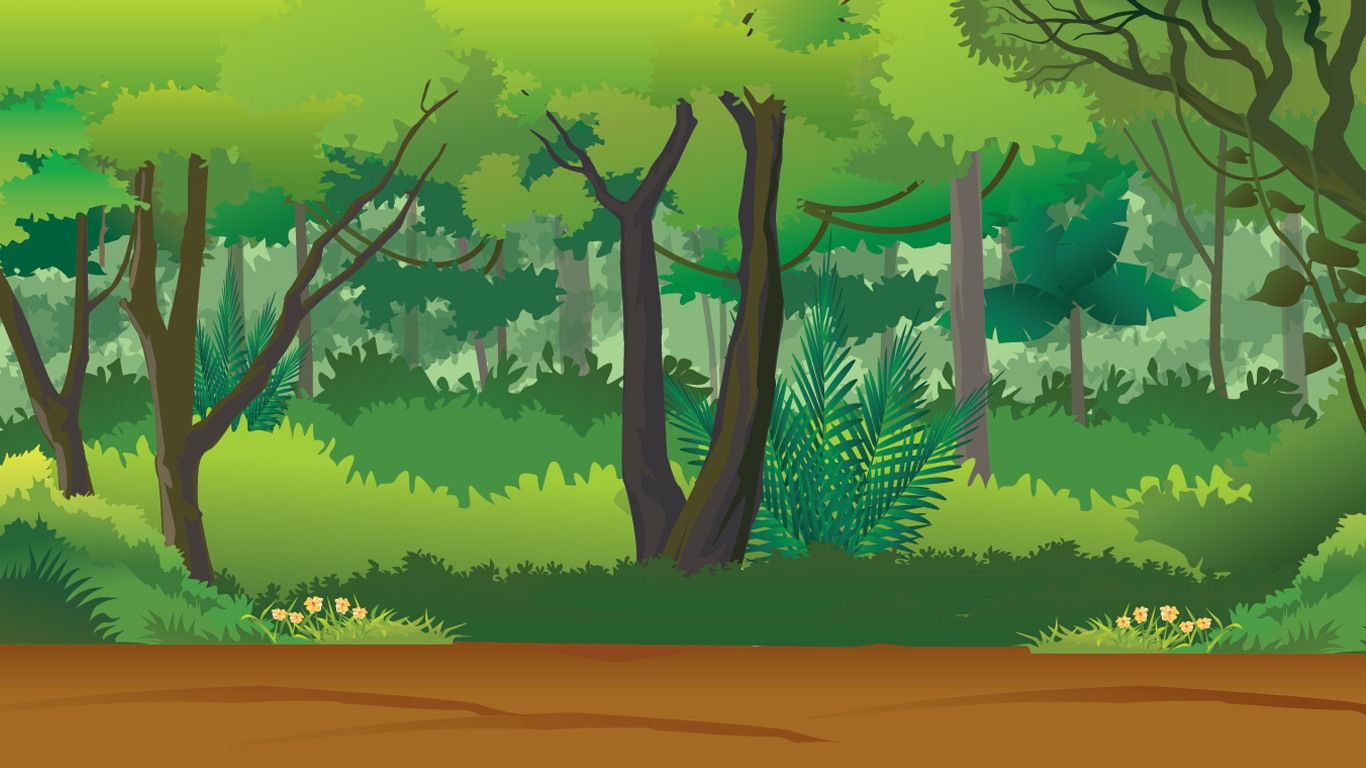 Detail Background Kartun Hutan Nomer 2