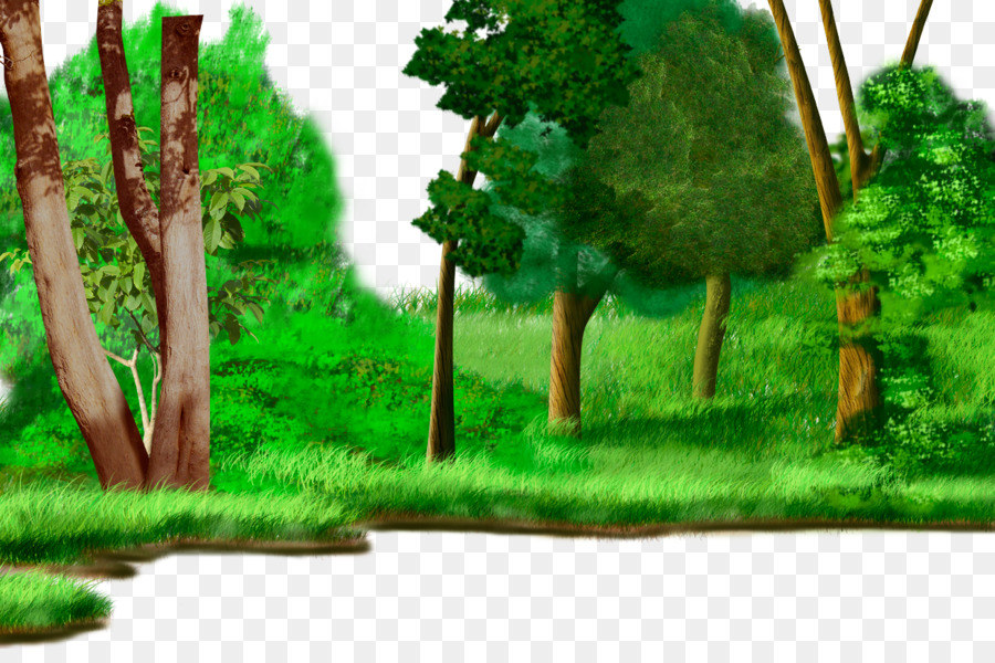 Detail Background Kartun Hutan Nomer 28