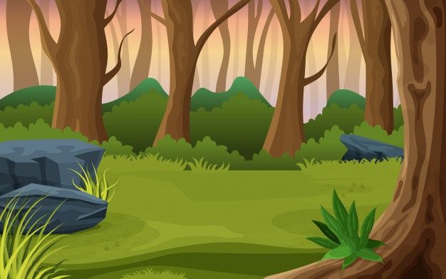 Detail Background Kartun Hutan Nomer 5