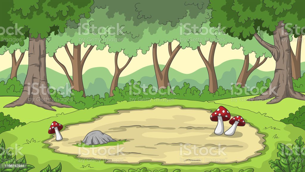 Detail Background Kartun Hutan Nomer 50