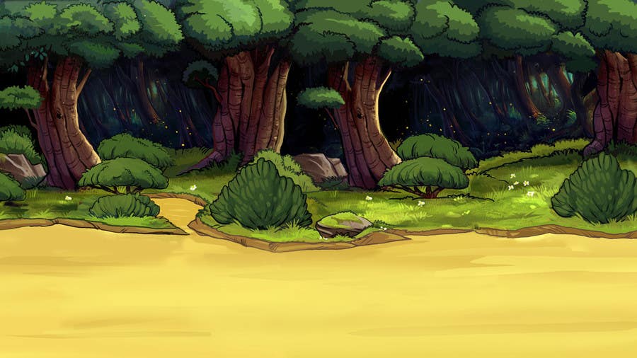 Detail Background Kartun Hutan Nomer 57