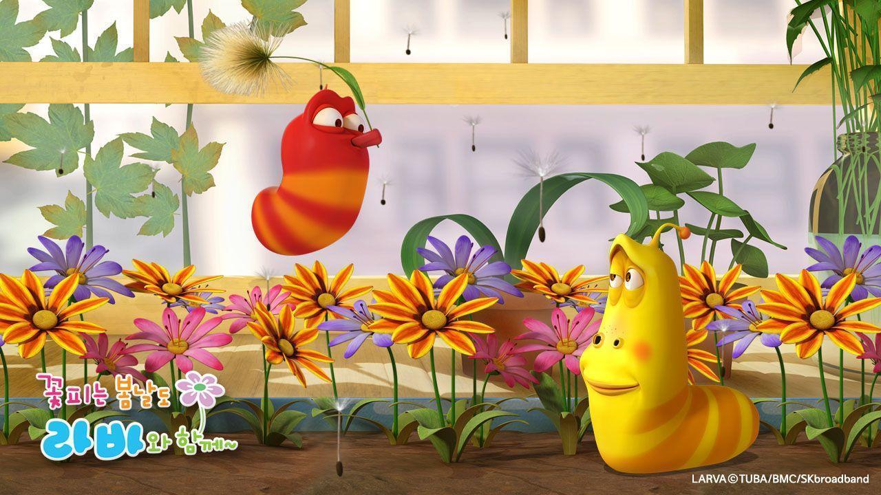 Detail Background Kartun Larva Nomer 7