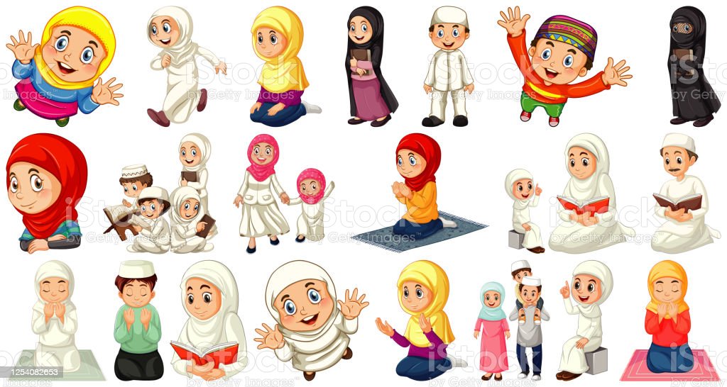 Detail Background Kartun Muslim Nomer 16