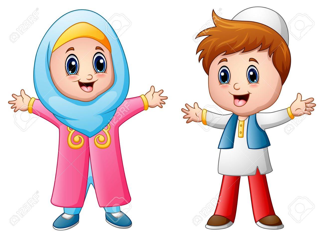 Detail Background Kartun Muslim Nomer 26