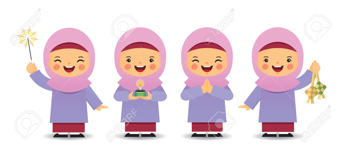 Detail Background Kartun Muslim Nomer 38