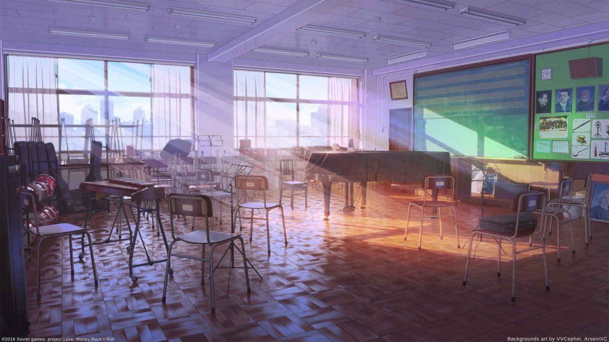 Detail Background Kelas Anime Nomer 5