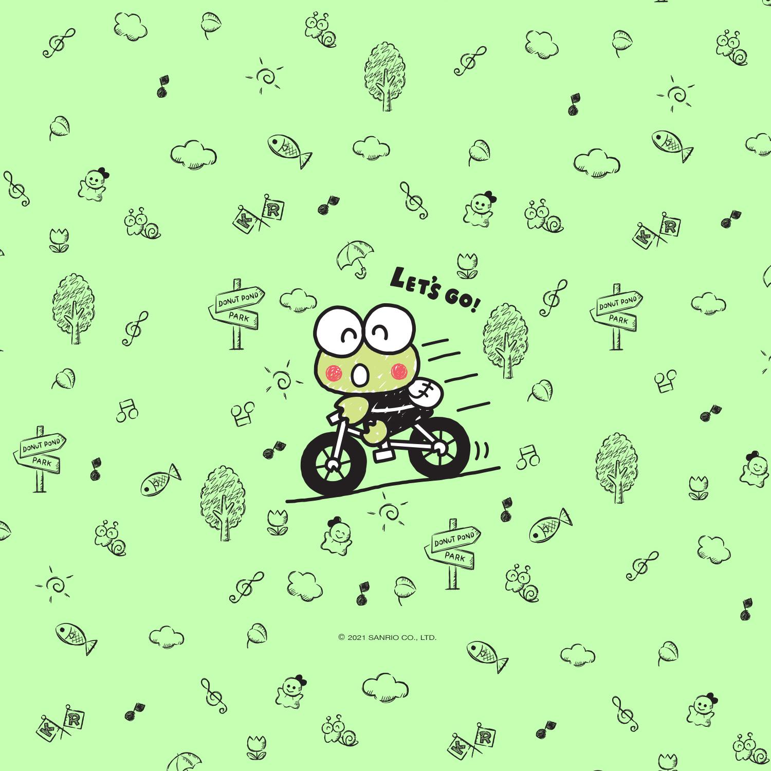 Detail Background Keroppi Nomer 3