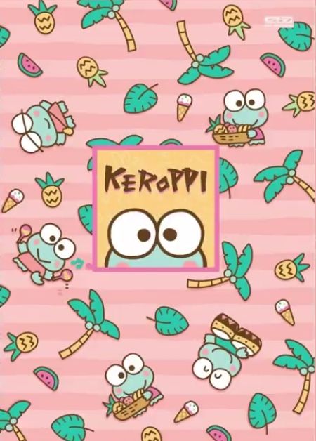 Detail Background Keroppi Nomer 25