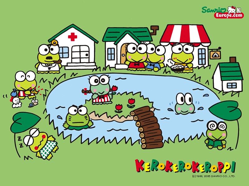 Detail Background Keroppi Nomer 36