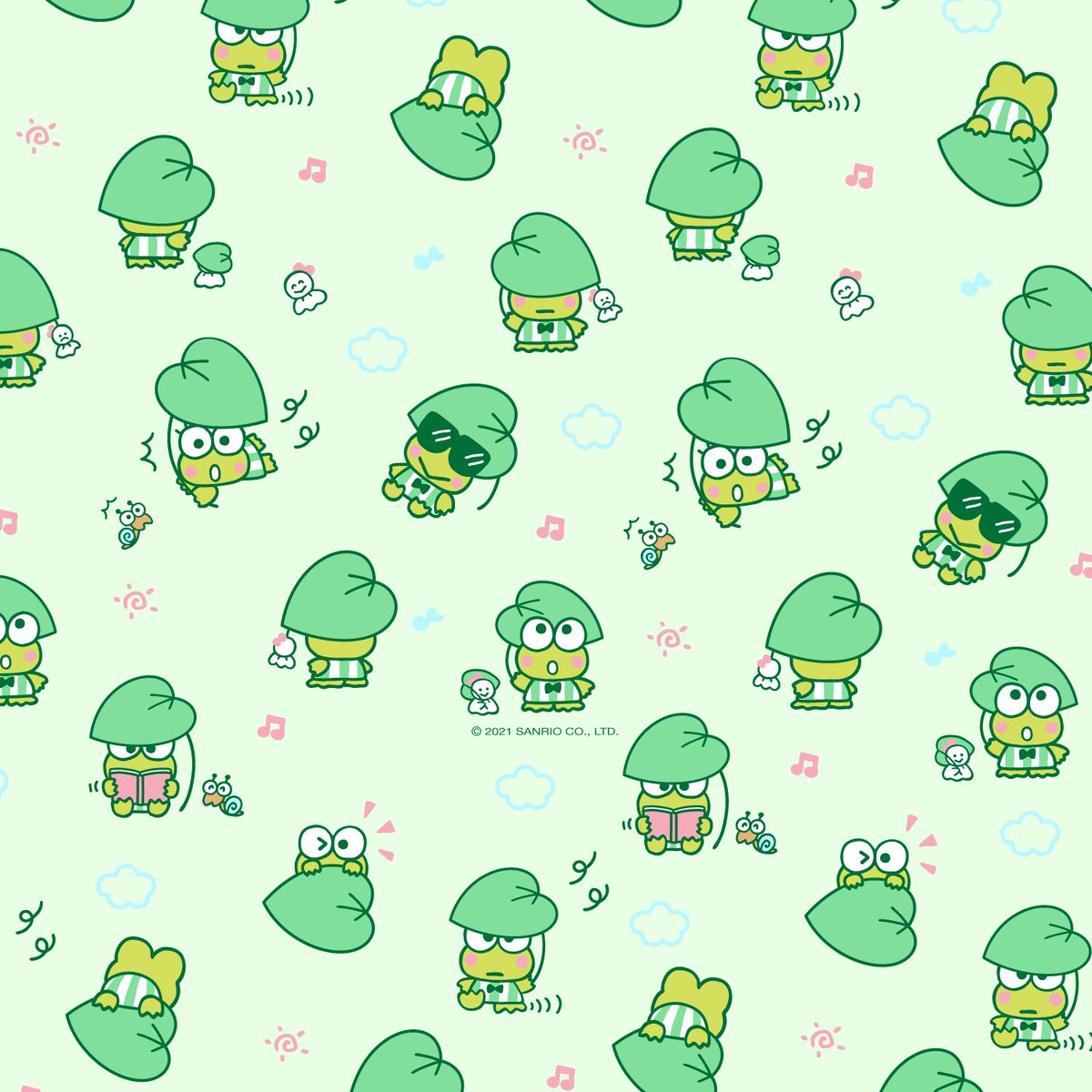 Detail Background Keroppi Nomer 41