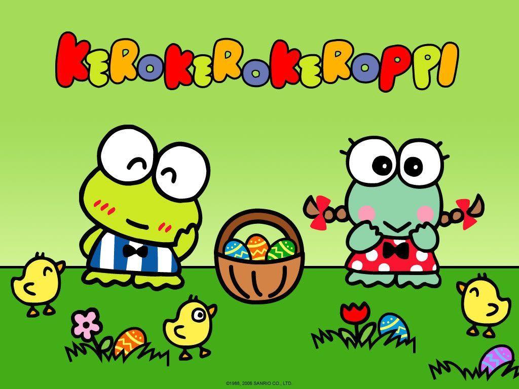 Detail Background Keroppi Cute Nomer 54