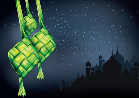 Detail Background Ketupat Nomer 39