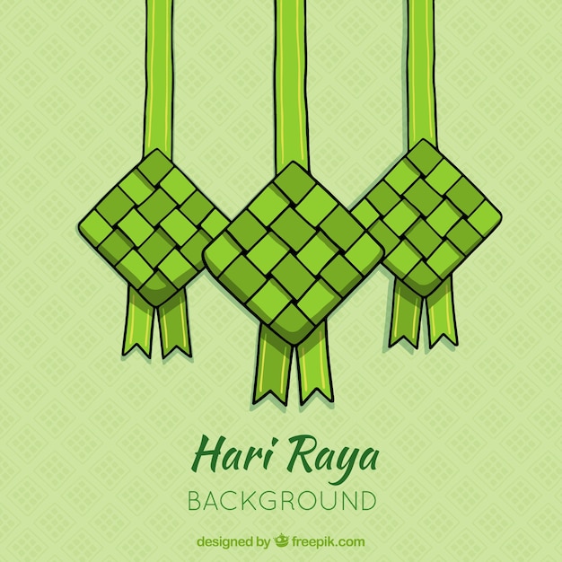 Detail Background Ketupat Vector Nomer 14