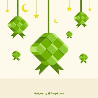 Detail Background Ketupat Vector Nomer 28