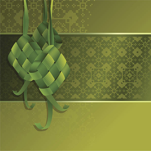 Detail Background Ketupat Vector Nomer 4