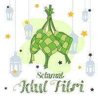 Detail Background Ketupat Vector Nomer 45