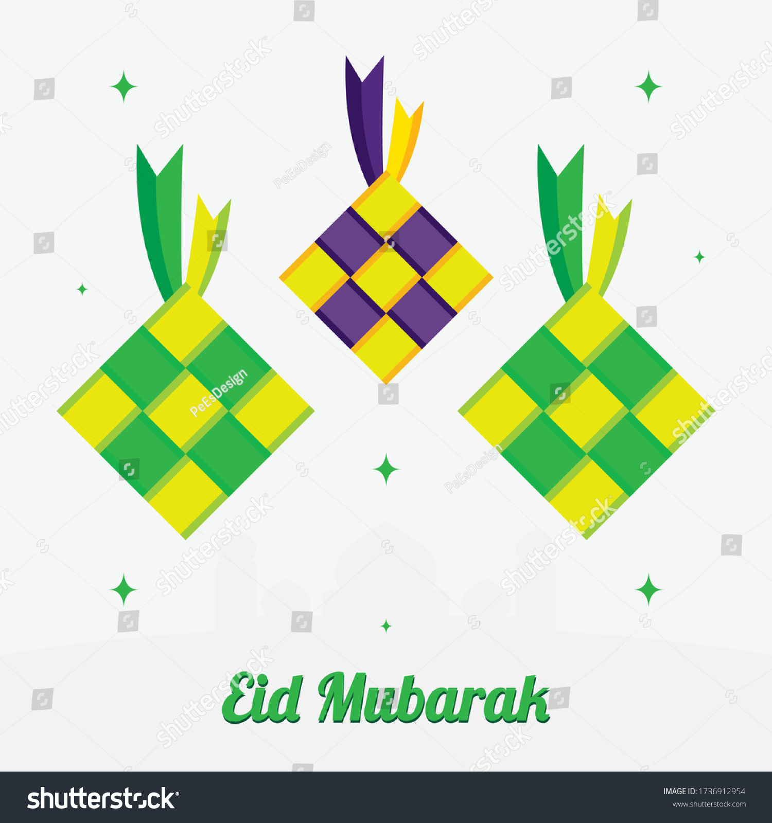 Detail Background Ketupat Vector Nomer 54