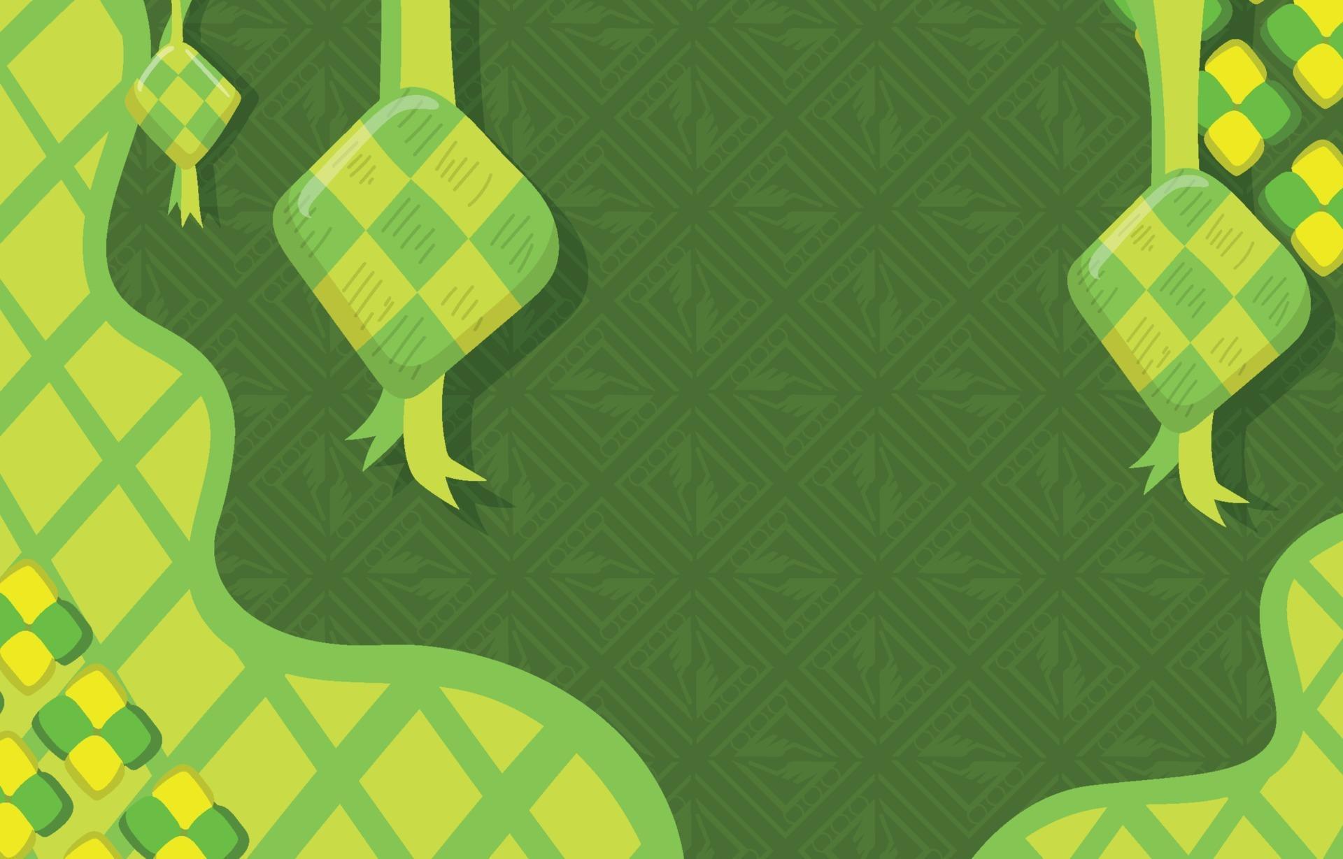 Detail Background Ketupat Vector Nomer 8