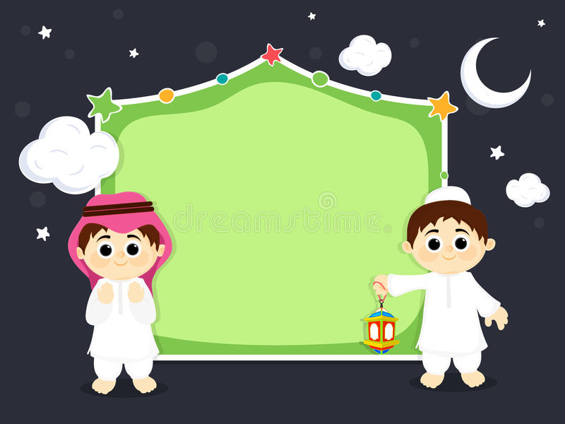 Detail Background Kids Islamic Nomer 16