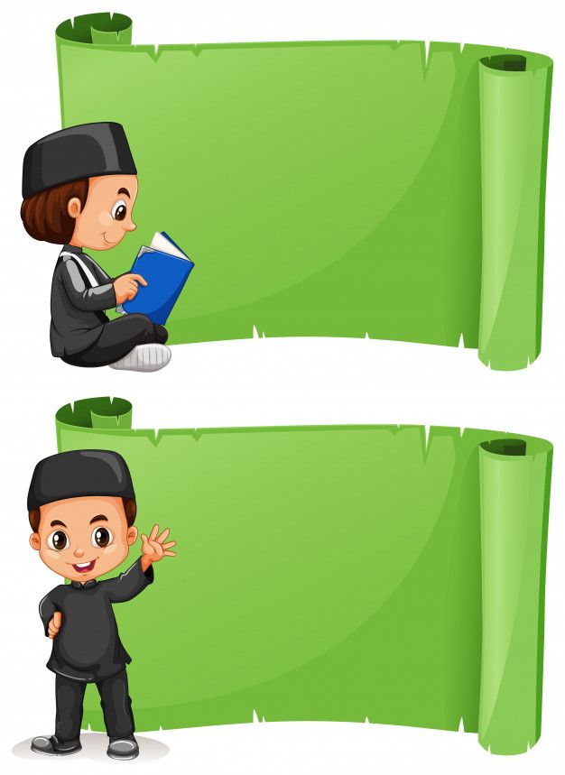 Detail Background Kids Islamic Nomer 48