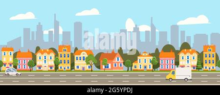 Detail Background Kota Vector Nomer 50