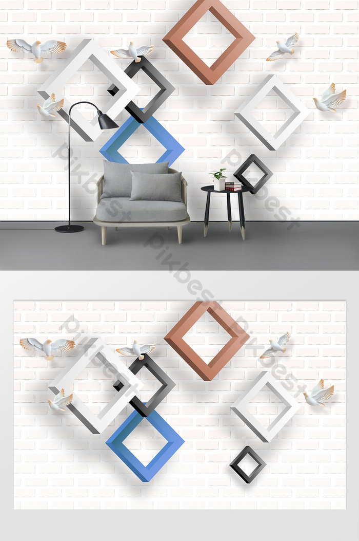 Detail Background Kotak 3d Nomer 52