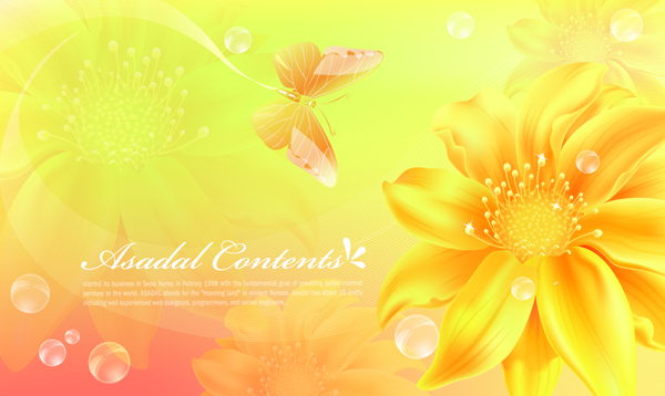 Detail Background Kuning Bunga Nomer 6