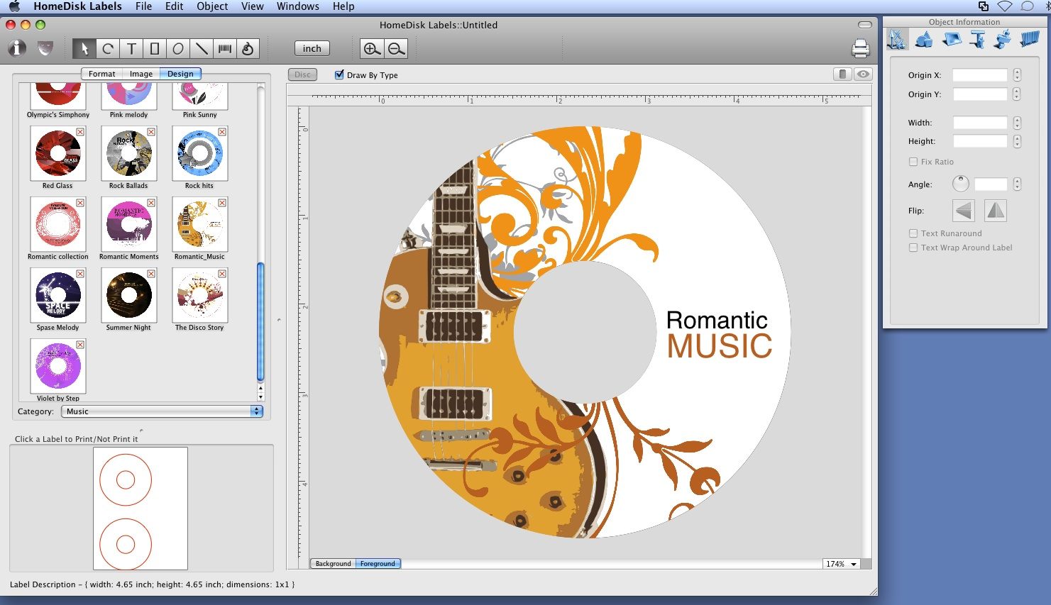 Detail Background Label Cd Nomer 55