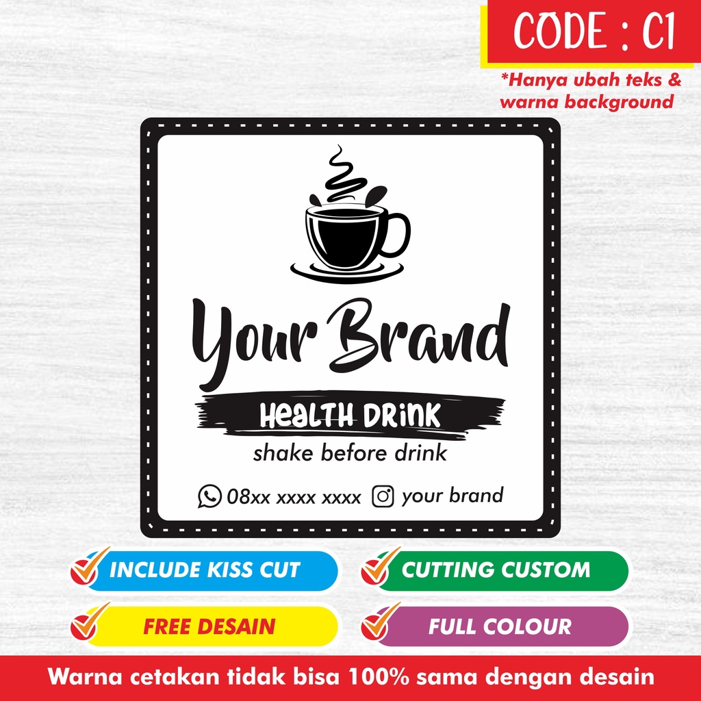 Detail Background Label Minuman Nomer 26