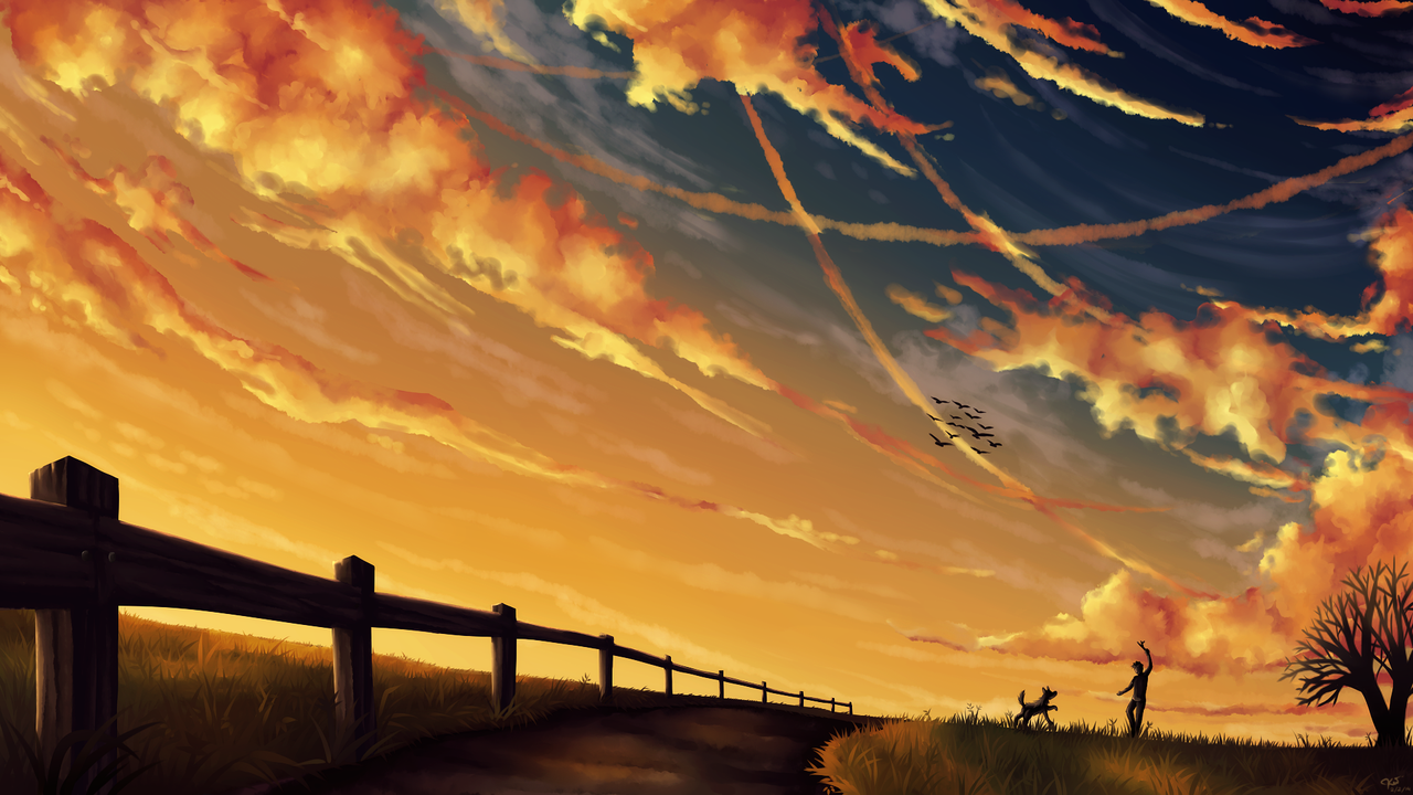 Background Langit Sore - KibrisPDR