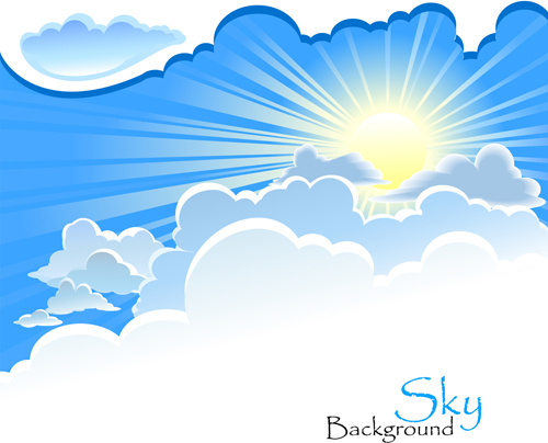 Detail Background Langit Vector Nomer 14