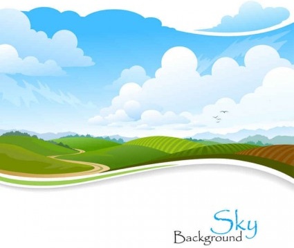 Detail Background Langit Vector Nomer 8