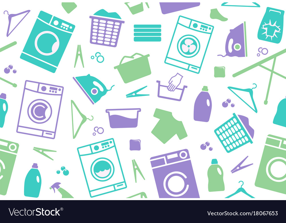 Background Laundry Vector - KibrisPDR