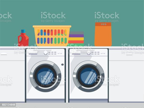 Detail Background Laundry Vector Nomer 11