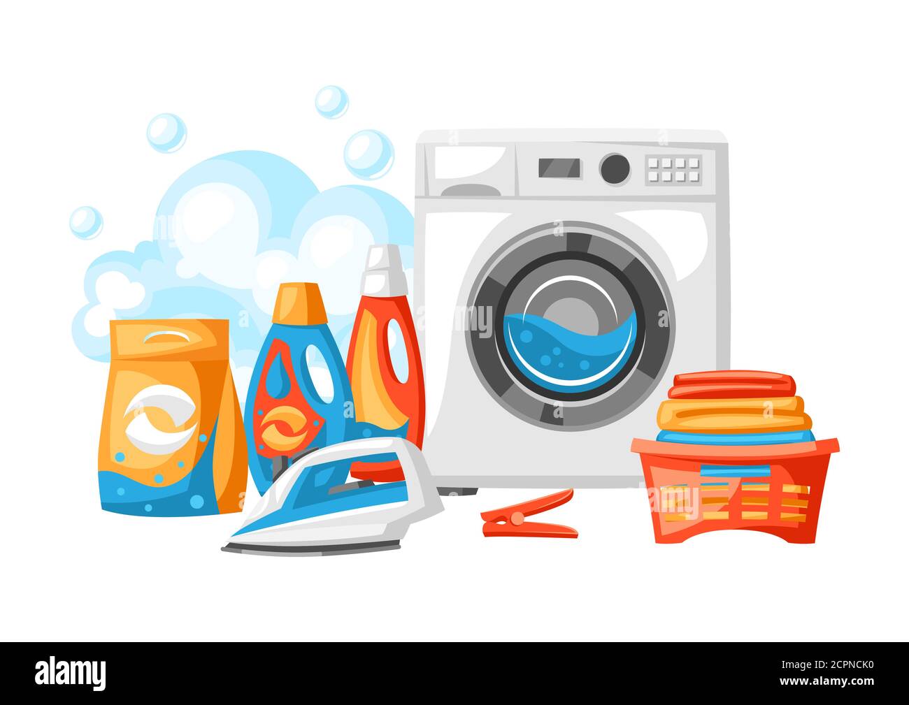 Detail Background Laundry Vector Nomer 16