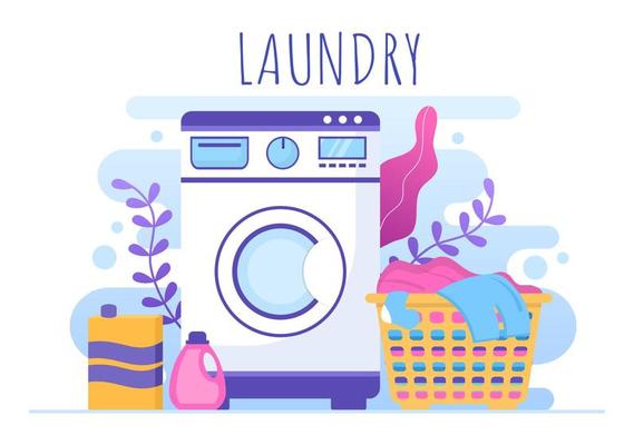 Detail Background Laundry Vector Nomer 20