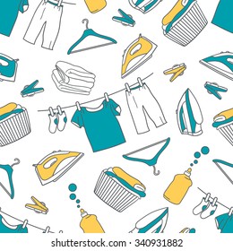 Detail Background Laundry Vector Nomer 28