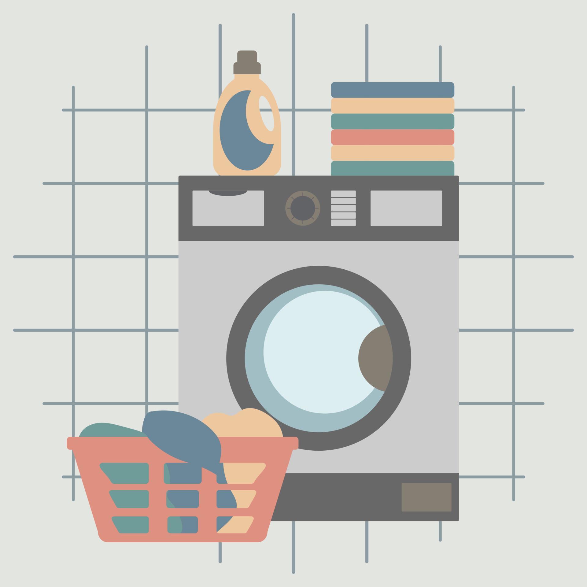 Detail Background Laundry Vector Nomer 42