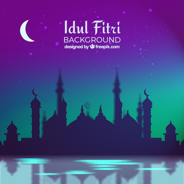 Detail Background Lebaran Vector Nomer 16