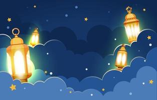 Detail Background Lebaran Vector Nomer 37