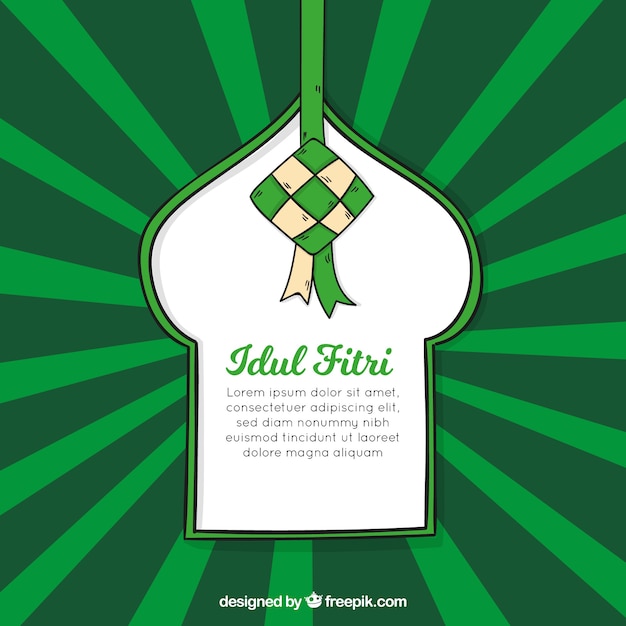 Detail Background Lebaran Vector Nomer 44