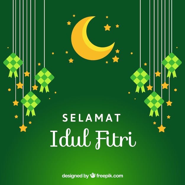 Detail Background Lebaran Vector Nomer 10