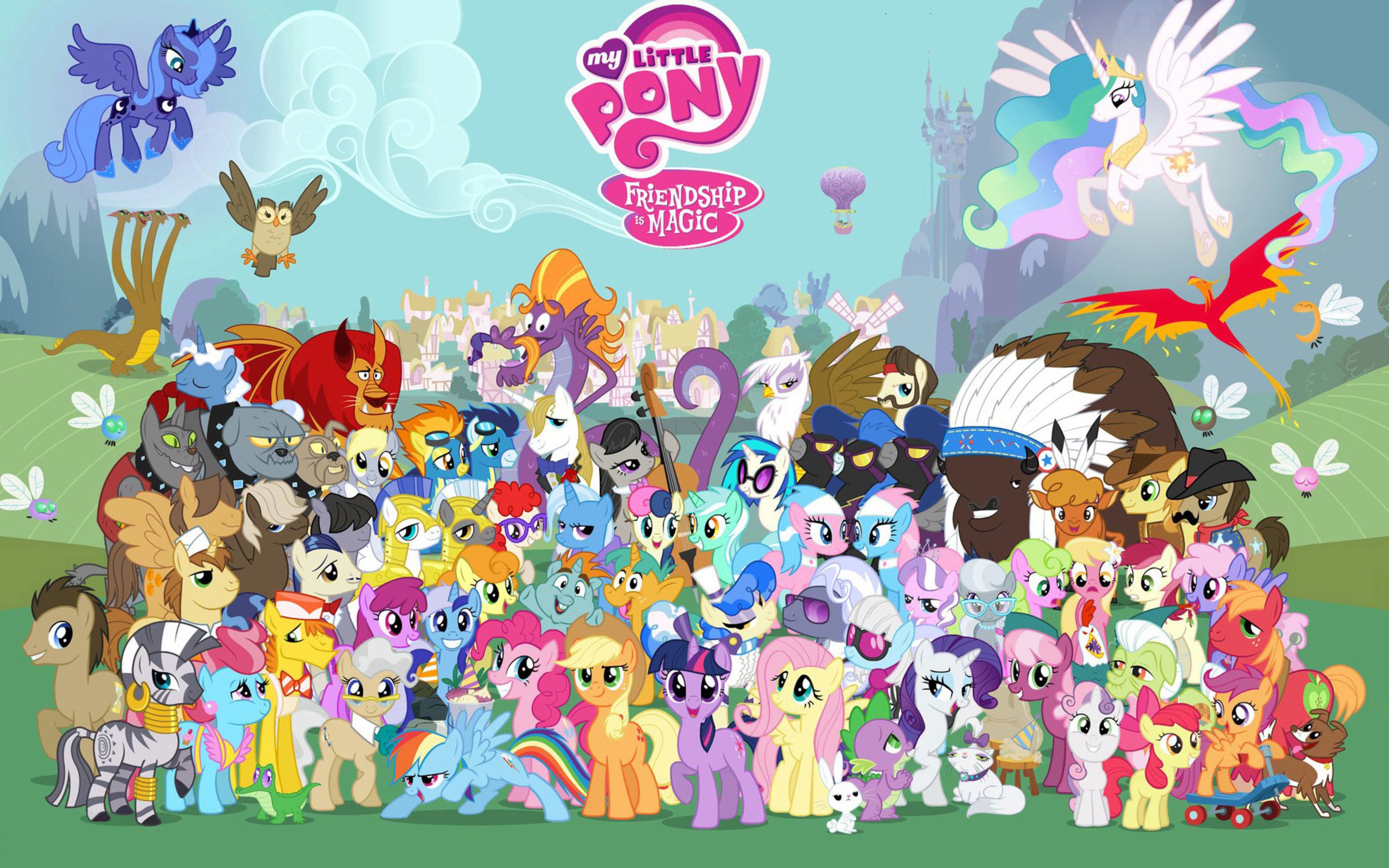 Detail Background Little Pony Nomer 13