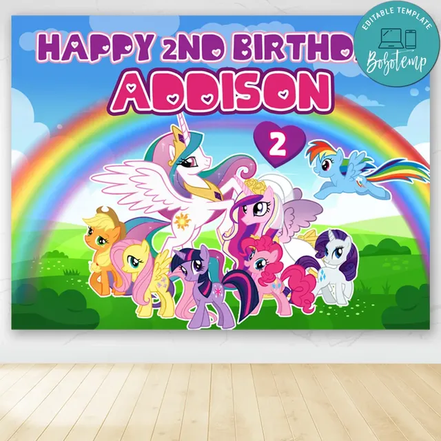 Detail Background Little Pony Nomer 39